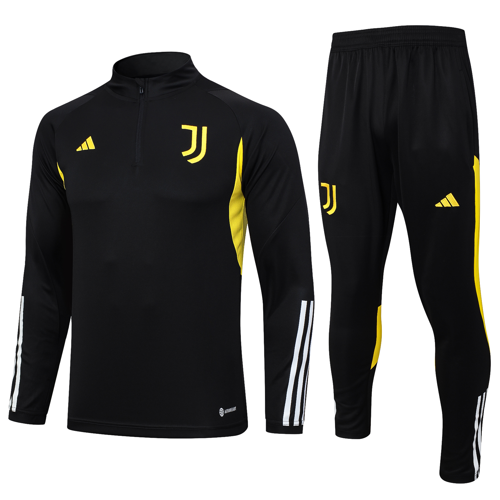 Juventus 23-24 Long Sleeve Training Set -Black